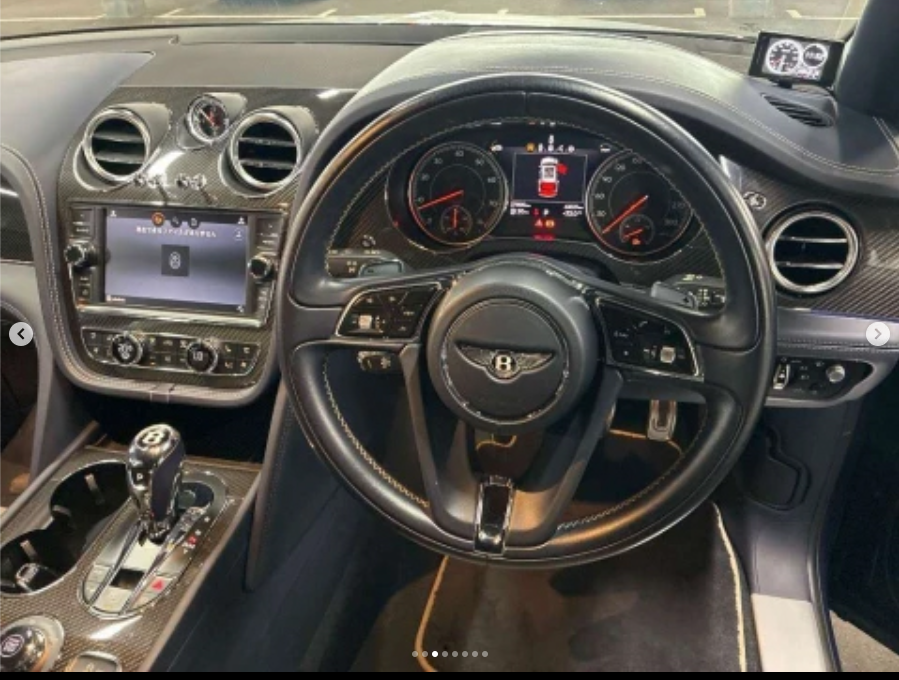 Bentley Bentayga Marina Driving Spec